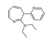 N,N-diethyl-3-pyridin-2-yl-3H-azepin-2-amine结构式
