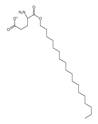 (4S)-4-amino-5-octadecoxy-5-oxopentanoate Structure