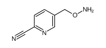 2-Pyridinecarbonitrile,5-[(aminooxy)methyl]-(9CI) picture