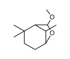 6-methoxy-4,4,8-trimethyl-7-oxabicyclo[3.2.1]octane Structure