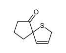 1-Thiaspiro[4.4]non-3-en-6-one(9CI)结构式