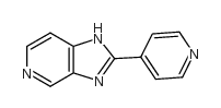 2-PYRIDIN-4-YL-1H-IMIDAZO[4,5-C]PYRIDINE Structure
