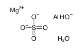 magnesium,aluminum,hydroxide,sulfate,hydrate结构式