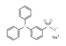 3-二苯膦基苯磺酸钠结构式