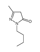 2-BUTYL-5-METHYL-2,4-DIHYDRO-3H-PYRAZOL-3-ONE structure