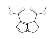 dimethyl 1,2-dihydro-3H-pyrrolo[1,2-a]-pyrrole-1,7-dicarboxylate Structure