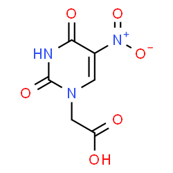 (5-NITRO-2,4-DIOXO-3,4-DIHYDRO-2 H-PYRIMIDIN-1-YL)-ACETIC ACID Structure