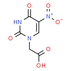 (5-NITRO-2,4-DIOXO-3,4-DIHYDRO-2 H-PYRIMIDIN-1-YL)-ACETIC ACID structure