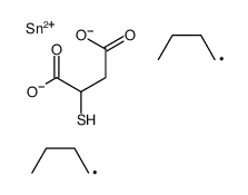 2,2-dibutyl-6-oxo-1,3,2-oxathiastanninane-4-carboxylic acid Structure