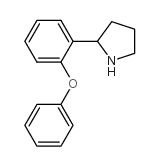 2-(2-phenoxyphenyl)pyrrolidine Structure