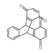 9,10-dihydro-9,10-[1,2]benzenoanthracene-1,4,5,8-tetraone结构式