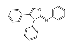 N,3,4-triphenyl-1,3-oxazol-2-imine结构式