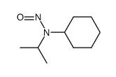 N-cyclohexyl-i-propylnitrosamine结构式