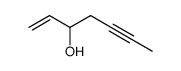 hept-1-en-5-yn-3-ol Structure