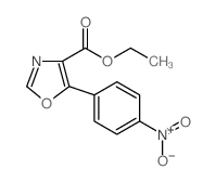 5-(4-Nitrophenyl)-oxazole-4-carboxylic acid ethyl ester picture