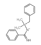 [(amino-phenyl-methylidene)amino]-benzyl-dimethyl-azanium picture