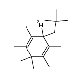 1,2,3,3,4,5-hexamethyl-6-neopentylcyclohexa-1,4-diene-6-d Structure