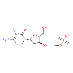 3-METHYL-2'-DEOXYCYTIDINE METHOSULFATE结构式