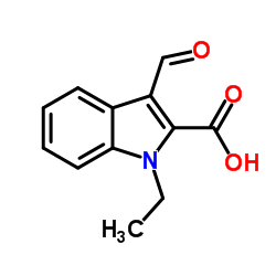 1-Ethyl-3-formyl-1H-indole-2-carboxylic acid图片