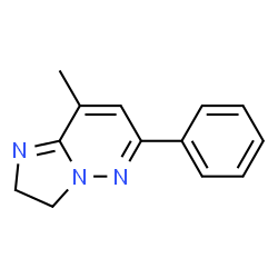 Imidazo[1,2-b]pyridazine, 2,3-dihydro-8-methyl-6-phenyl- (9CI) Structure