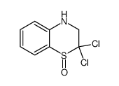 4H-2,2-dichloro-2,3-dihydrobenzo-1,4-thiazine 1-oxide结构式