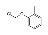 1-(chloromethoxy)-2-methylbenzene结构式