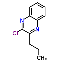 2-Chloro-3-propylquinoxaline结构式