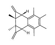 1,2:3,4-diethylideno-1,2,3,4-tetrahydro-2,3,5,6,7,8-hexamethylnaphthalene Structure