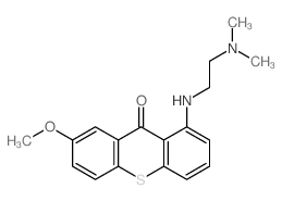 1-(2-dimethylaminoethylamino)-7-methoxy-thioxanthen-9-one Structure