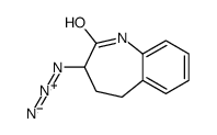 3-AZIDO-2-OXO-2,3,4,5-TETRAHYDRO-1H-BENZO[B]AZEPINE Structure