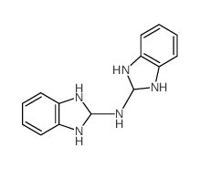 N-(2,3-dihydro-1H-benzoimidazol-2-yl)-2,3-dihydro-1H-benzoimidazol-2-amine structure