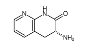 (3R)-3-amino-3,4-dihydro-1,8-naphthyridin-2(1H)-one结构式