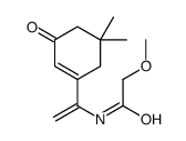 N-[1-(5,5-DIMETHYL-3-OXOCYCLOHEX-1-ENYL)VINYL]-2-METHOXYACETAMIDE structure