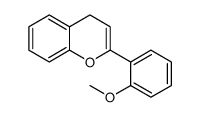 2-(2-methoxyphenyl)-4H-chromene Structure
