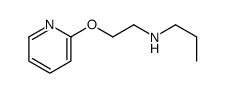 N-(2-pyridin-2-yloxyethyl)propan-1-amine Structure