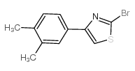 2-BROMO-4-(3,4-DIMETHYL-PHENYL)-THIAZOLE Structure