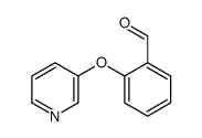 2-(PYRIDIN-3-YLOXY)BENZALDEHYDE Structure