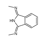 N-methyl-3-methyliminoisoindol-1-amine Structure