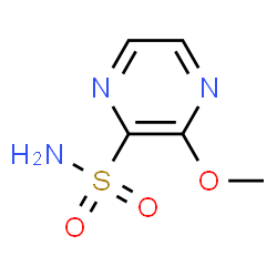 Pyrazinesulfonamide, 3-methoxy- (9CI) structure