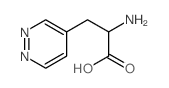 3-(4-pyridazinyl)alanine structure