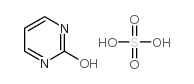 2-hydroxypyrimidine sulfate Structure