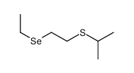 2-(2-ethylselanylethylsulfanyl)propane结构式
