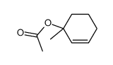 Acetat des 1-Methyl-cyclohexen-(2)-ols-(1)结构式