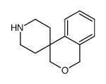 螺[3,4-二氢-1H-2-苯并吡喃-4,4'-哌啶]结构式