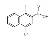 (4-BROMO-1-FLUORONAPHTHALEN-2-YL)BORONIC ACID picture