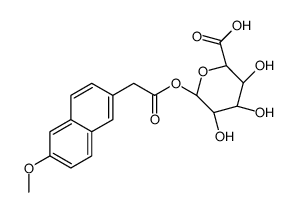 Demethyl Naproxen Acyl-β-D-glucuronide structure