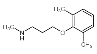 3-(2,6-dimethylphenoxy)-N-methylpropan-1-amine structure