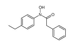 N-(4-ethylphenyl)-N-hydroxy-2-phenylacetamide结构式