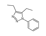 4,5-diethyl-1-phenyltriazole Structure