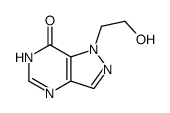 1-(2-hydroxyethyl)-4H-pyrazolo[4,3-d]pyrimidin-7-one Structure